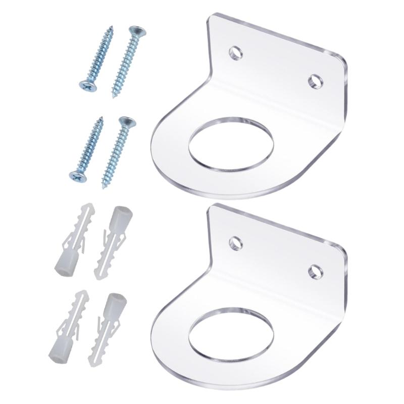 

2 шт. Настенный держатель для спортивного инвентаря Акриловая стойка для тенниса Система хранения Подставки для демонстрации мячей для гольфа Для спортивных аксессуаров 1