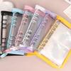 10 Inner Pages, 6-hole A6 Zipper Loose Leaf Notebook, Soft Shell Album, Storage Card Book