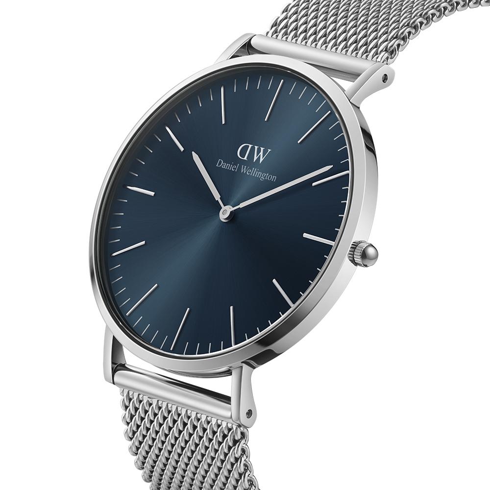 Danielwellingteon Classic Mesh Arctic Milanese Mesh Men'S Watch