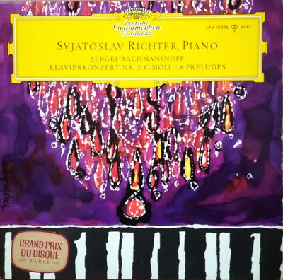 LP-Schallplatte SERGEI VASILYEVICH RACHMANINOFF S Klavierkonzert Nr. 2 in c-Moll 6 LPM18596 Deutsche Grammophon 1962 Deutschland Klassik Gebraucht