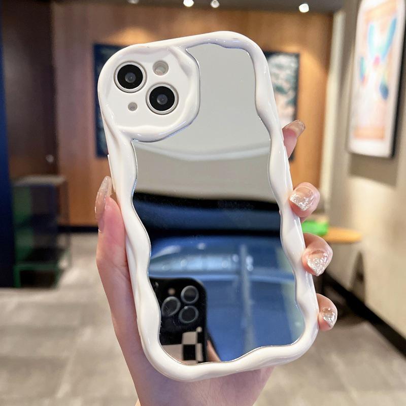 iPhone 15 Pro Makeup Mirror Case - Fits iPhone 12 Pro Max, Drop-Proof Protective Cover for iPhone 11/14
