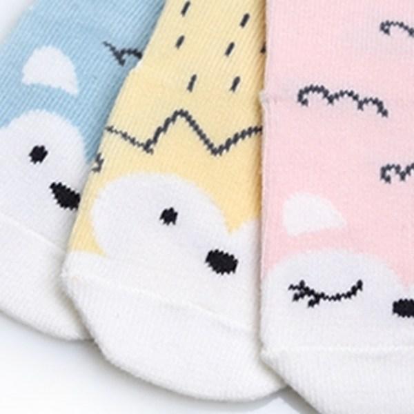 Hi Baby Club Boys' Cartoon Animal 2 & Smile Puppy & Cute Socks Set 4, korejských kojeneckých výrobků
