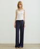 ARTID Crease Semi Flare Pants_Navy