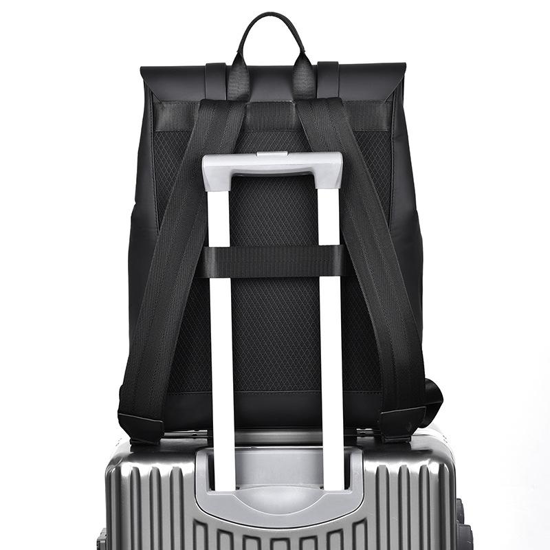 Diamond Backpack College Student Fashion Computer Backpack Large Capacity Men's High-end Sense Commuting Backpack