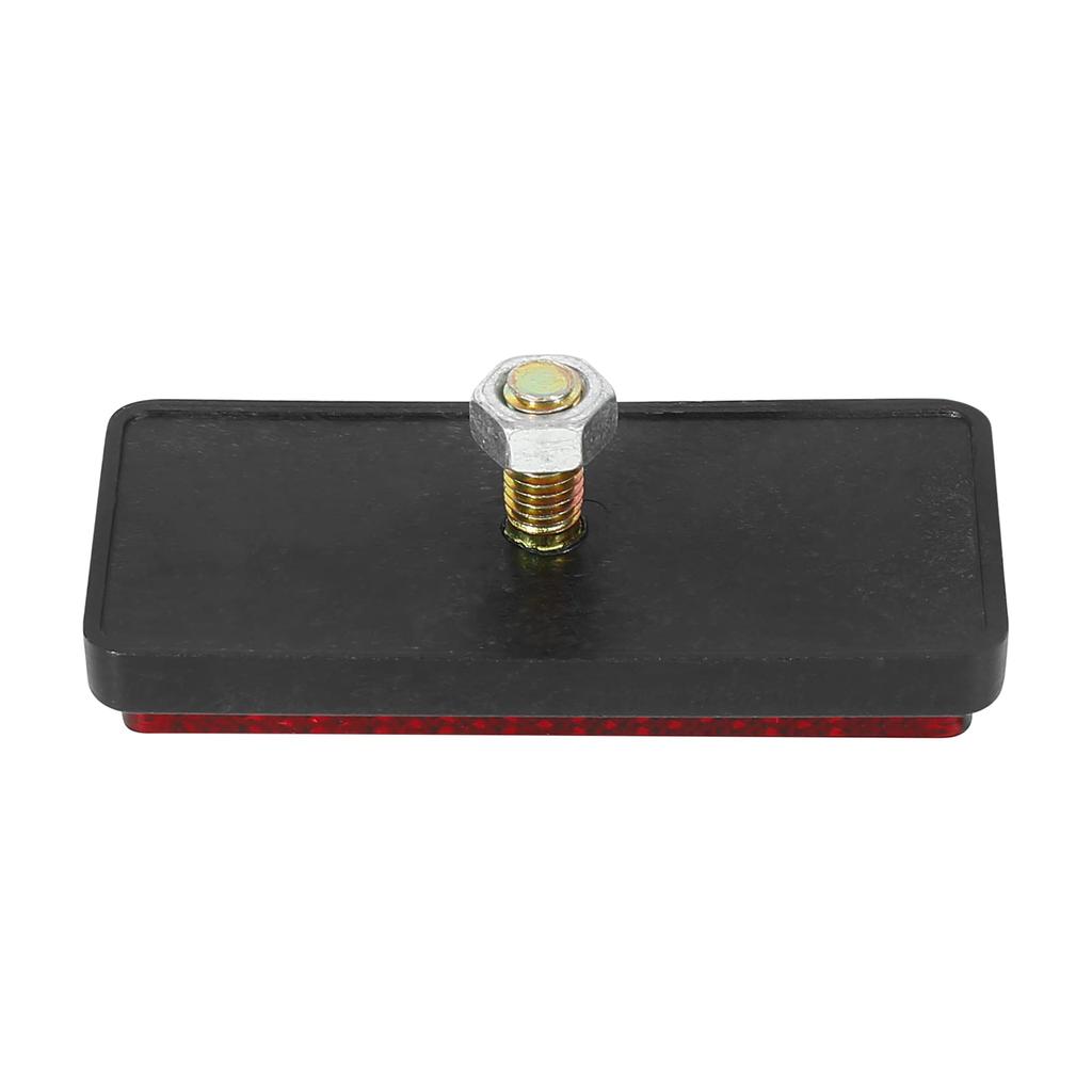 F FIERCE CYCLE M5x0,8 Motorrad Reflektormuttern Kunststoff Schwarz Gut Reflektierend Schraubhalterung Reflektierend