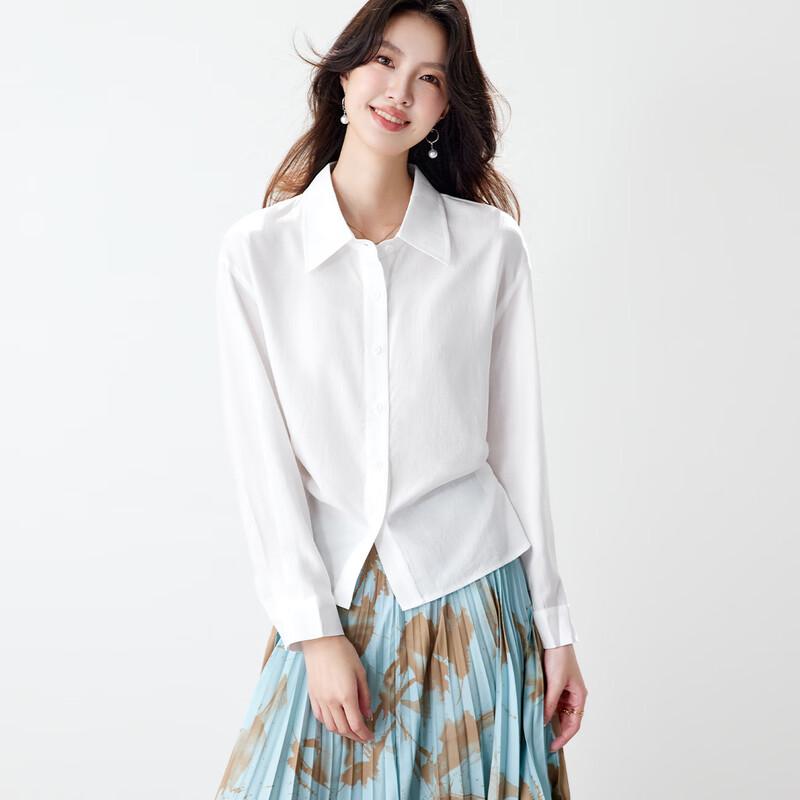 CARBAMMI Women s Tie-Waist Long Sleeve Shirt XL