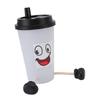 Cup Shaped LED Light Cute Funny 3 Colors Stepless Dimmable Touch Control Rechargeable Night Lamp