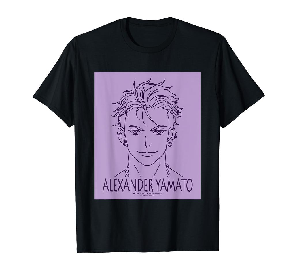 KING OF PRISM Face Series Yamato Alexander T-shirt