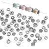 50pcs Flat Bead Spacer Handmade DIY Beaded Spacer Accessories