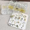 6 Grids/Box Mix Gold Silver Mini Forks Spoons Tableware Alloy Nail Art  Decorations Manicure Cure Charms Accessories