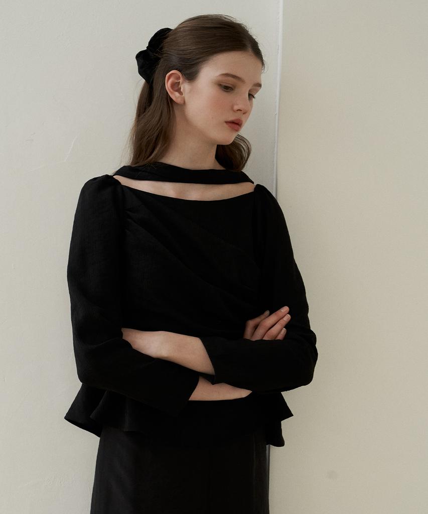 Peullobeu Mue Mue Blouse(Bk)