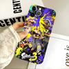 Game Splatoon 3 Phone Case Black Silicone Soft Shell For IPhone 17 16 15 14 13 12 11 Air Pro Max Plus Hot Sale