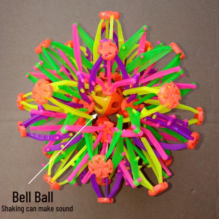 Children's Retractable Magic Blooming Toy Ball for Kindergarten Performances