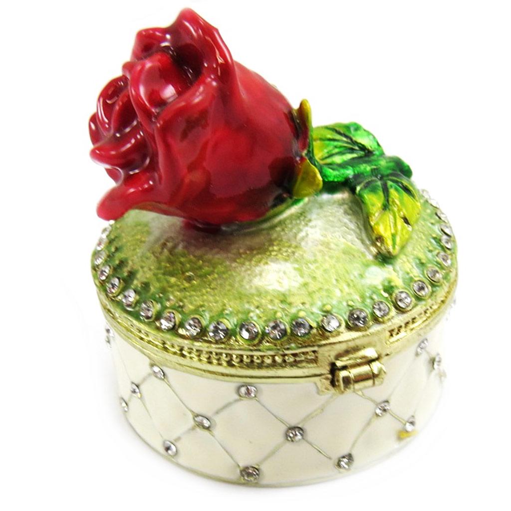 Les Trésors De Lily [L6461] - Red 'Rose Red' Jewelry Box
