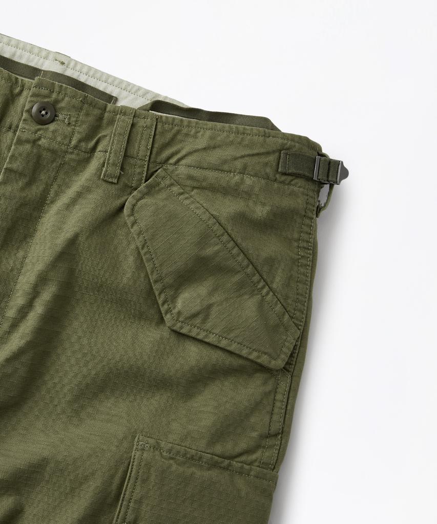 OUTSTANDING M-65 Ripstop Cargo Pants_Olive Green