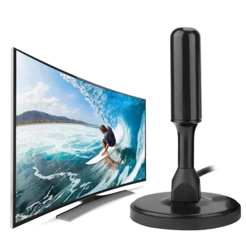 Digital HD Antenna with Magnetic Base - 3m External Internal TV Antenna for Living Room Fast Delivery All Brazil