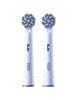 Oral-B | Replaceable Toothbrush Heads | EB60X-2 Sensitive Clean Pro | Heads | For Adults | Number of Brush Heads Included 2 | White