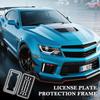 Licence Plate Frame Holder,Practical No Drill Front License Plate Bracket For License Plates Fixing,Universal Front Licenses Plates Mount Car