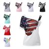 Trendy Summer Butterfly Print Off-shoulder T-shirt For Women Loose Fit