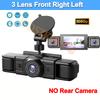 360° Car Dash Cam 4 Channels Video Recorder 1080P Car DVR 3/4 lens Front inside Rotatable and Rear View Night Vision Black Box