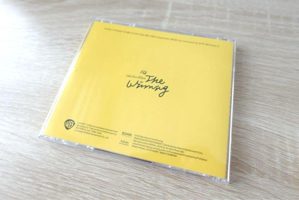 [USED] IU The Winning Album Sticker Photocard (Trading Card)