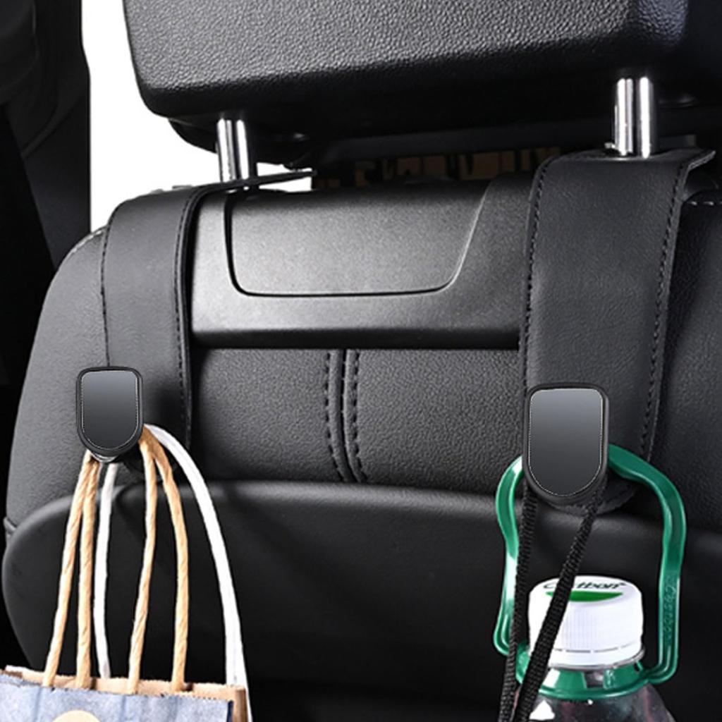Headrest Hooks, Car Hooks, Set of 2, Luggage Hooks, 55.1 lbs (25 kg), Luggage