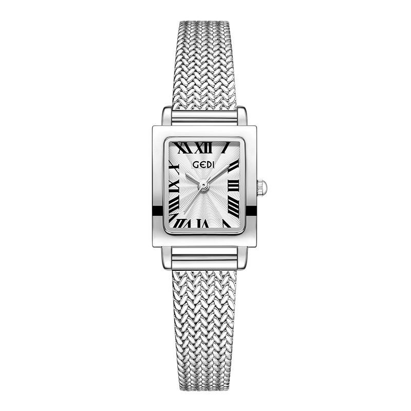 High-Value Wheat Ear Small Gold Watch Women S Small And Exquisite Small Square Watch Niche High-End Women S Quartz Watch