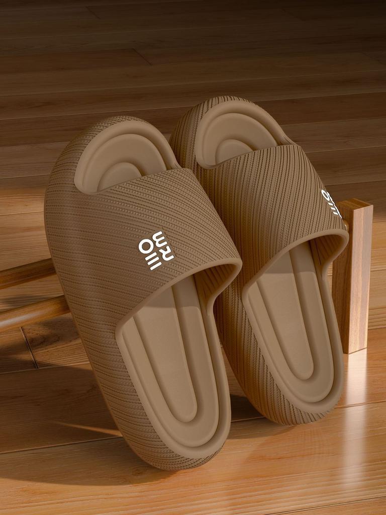 Mode 2025 Herren Schuhe mit weicher Sohle Sommer Mode Hausschuhe Herren Wolke Zuhause Flache Sandalen Massage Zehentrenner Paare Badezimmer Indoor Pantoletten