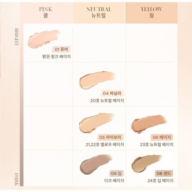 dasique - Pro Concealer Palette - 2 Types