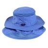 The North Face Sun Shield UV Removable Chin Solar KS Kids' Hat, Water-Repellent, Protection, Strap, Blue,