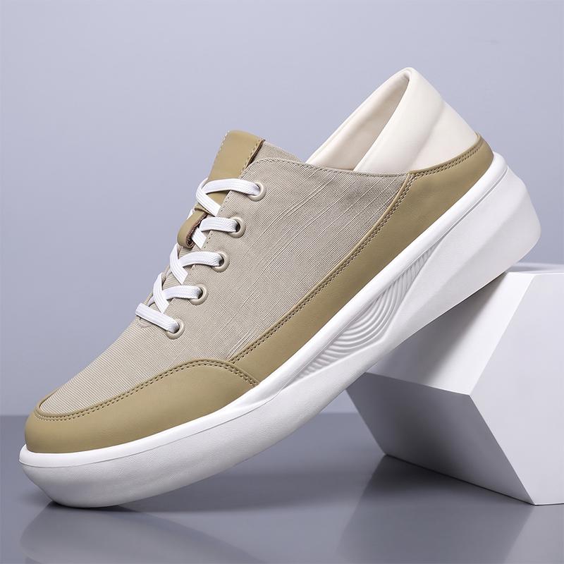 Men's high-quality casual shoes Four seasons breathable lightweight soft-sole non-slip comfort outdoor youth sports board shoes