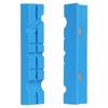 A84E-Vise Jaw Pads 5Inch,1 Pair Soft Jaws For Bench Vise Universal Jaw Covers Multi-Groove Design Clamping Metal Plastics