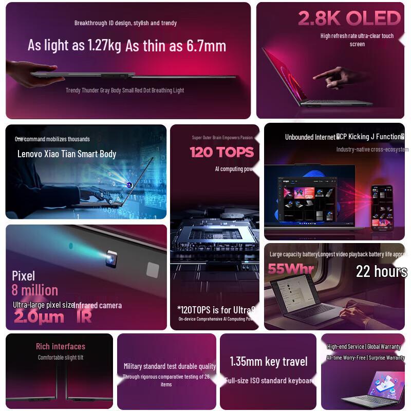 Lenovo ThinkPad X9 AI-Enabled Business Laptop (CN Version)