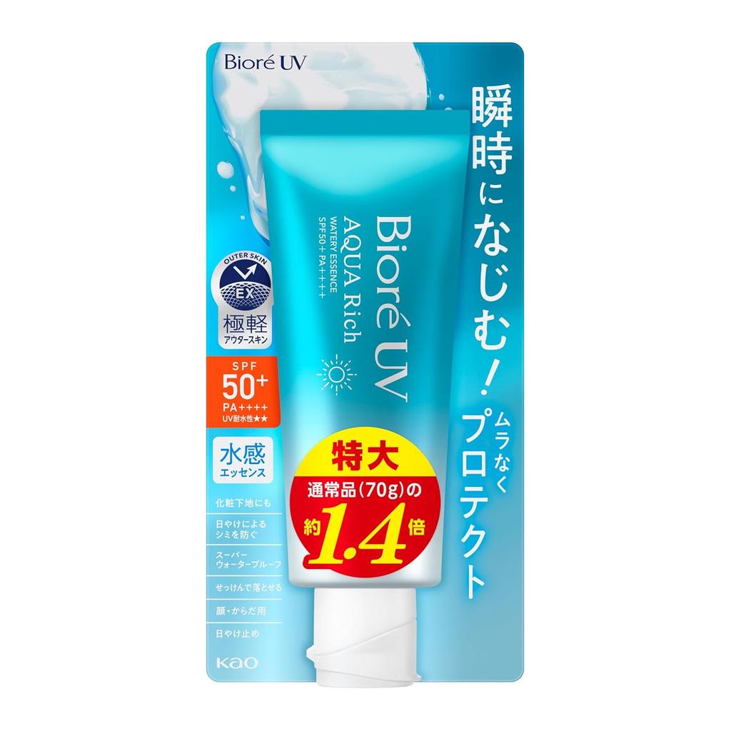 Bioré Biore UV Aqua Rich Watery Essence 100g Sunscreen SPF50
