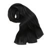 180x70cm Women Headscarf Shawl Solid Color Silky Turban UV Protection Versatile Scarf Work Daily Wear