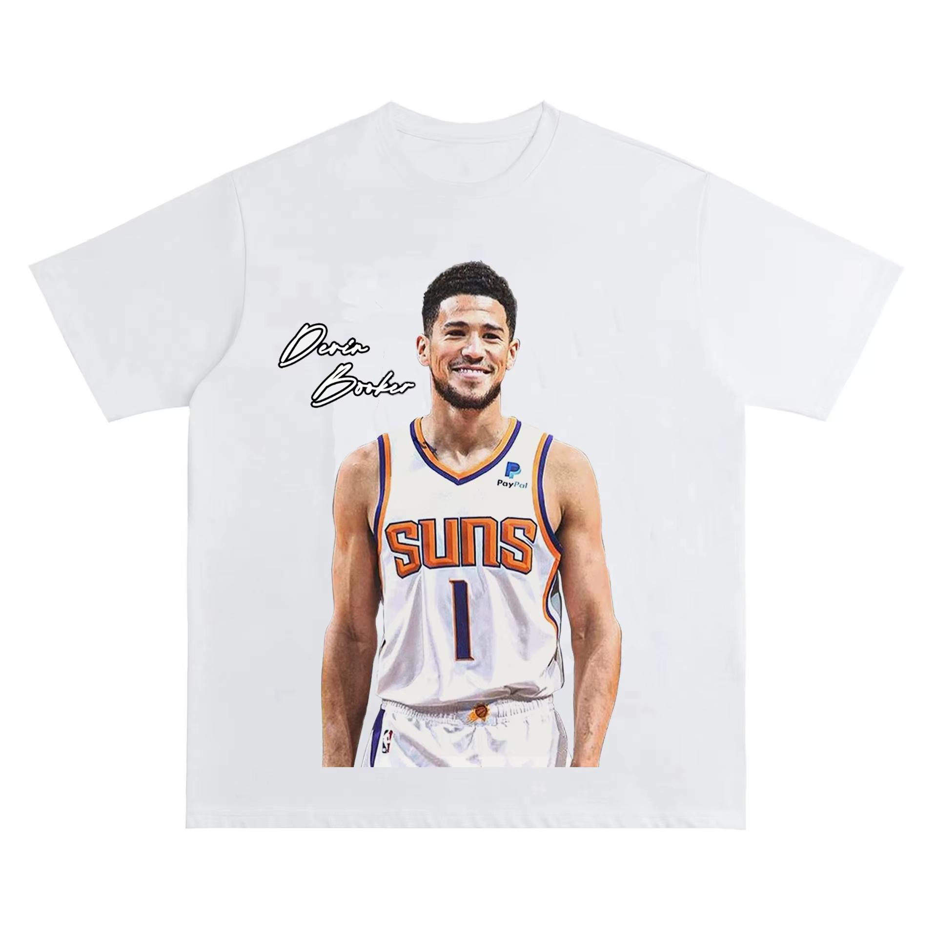 

2025 Новий Букер Дихаюча, Модна та Повсякденна Високоякісна Чоловіча Футболка з Чистої Бавовни з Круглим Вирізом та Графічним Принтом 4XL