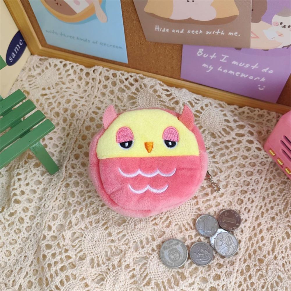Cartoon Cute Cartoon Plush Coin Purse Small Cute Frog Plush Cion Purse  Change Pouch