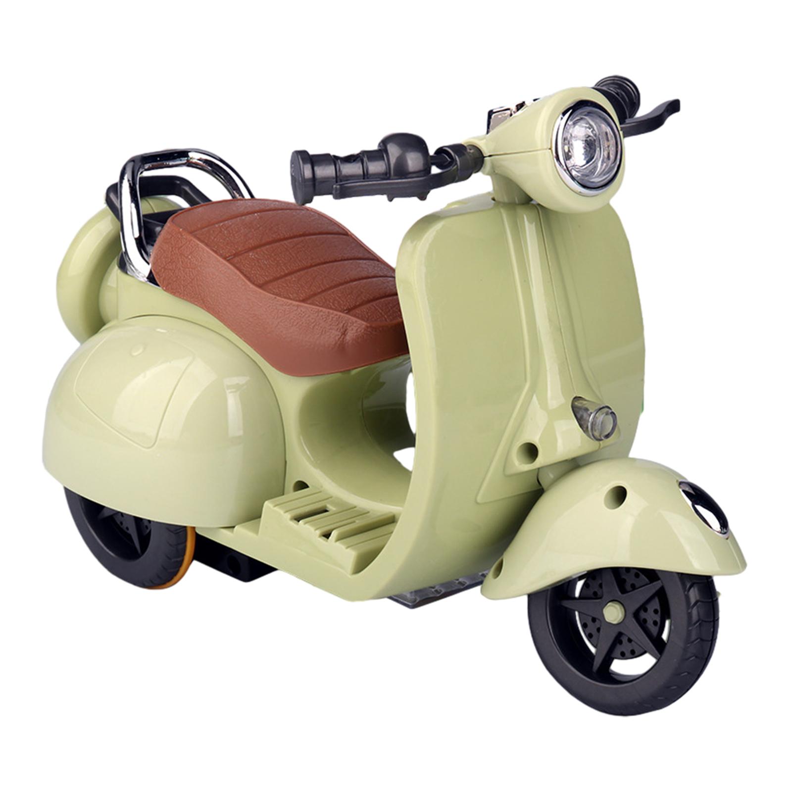 

Fun Scooter Guinea Pigs Toy with Colorful Lights and Music Scooter Figurines Exciting Hamster Scooter Toy Fun Miniatures