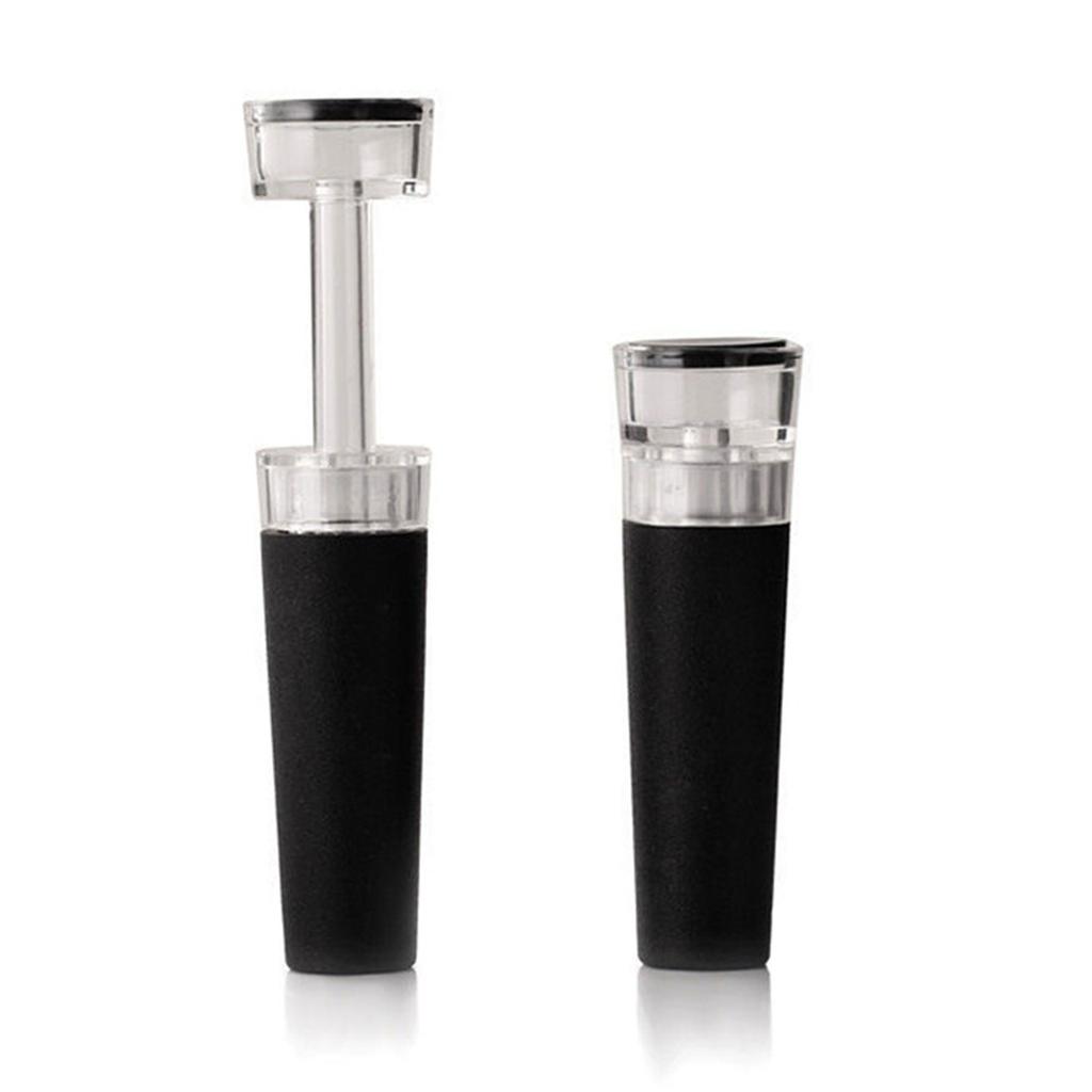 Silicone Bottle Stoppers with Built-in Vacuum Wine Saver Reusable Airtight Wine Sealers Leakproof Wine Preserver