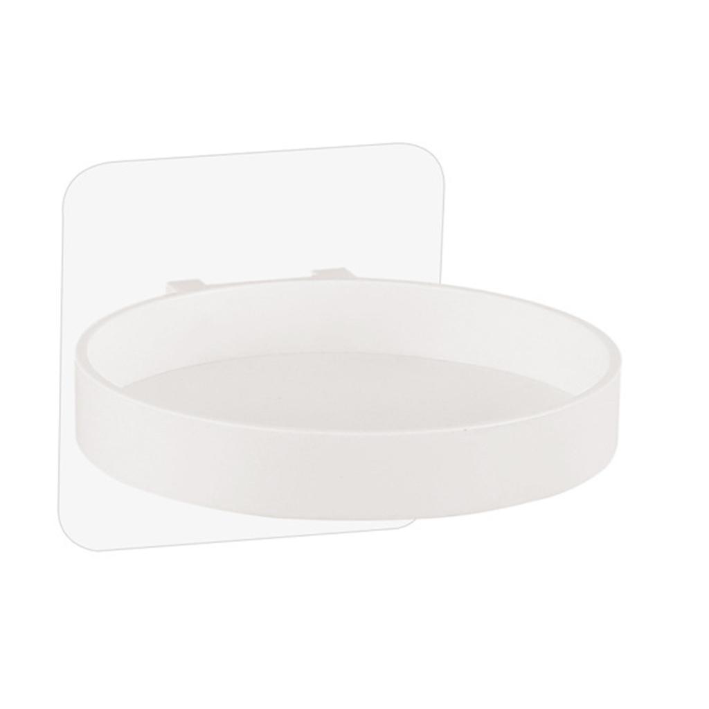 Wall Mounted Soap Rack Aromatherapy Bottles Holder Waterproof Hand Soap Tray Space Saving Bathroom Storage Solution