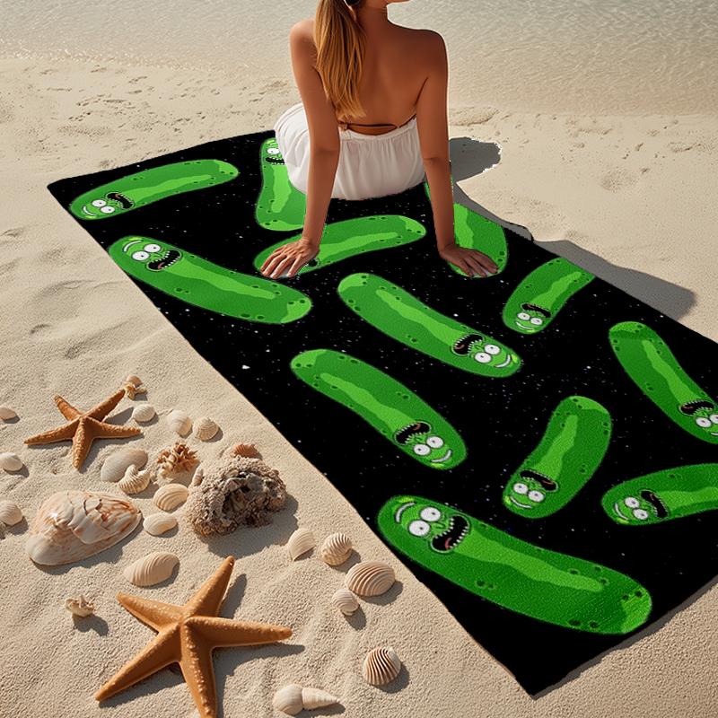 Monster Scientist Beach Towel, Super Soft Microfiber, Gift for Her/Him, Birthday, for Pool, Beach, Travel, Home Decor Fan gifts