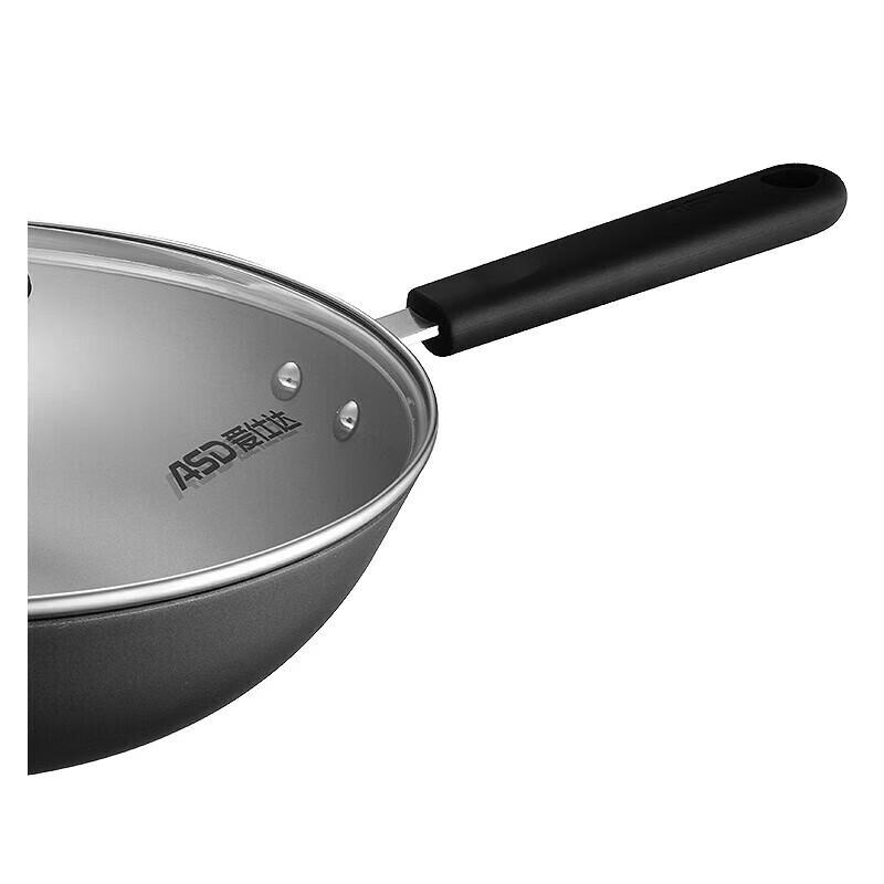 ASD Traditioneller Schmiedeeisen-Wok