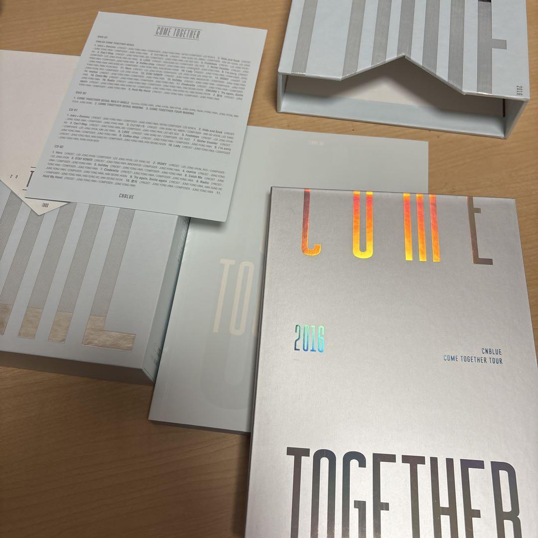 

[USED] CNBLUE COME TOGETHER 2016 TOUR CD DVD