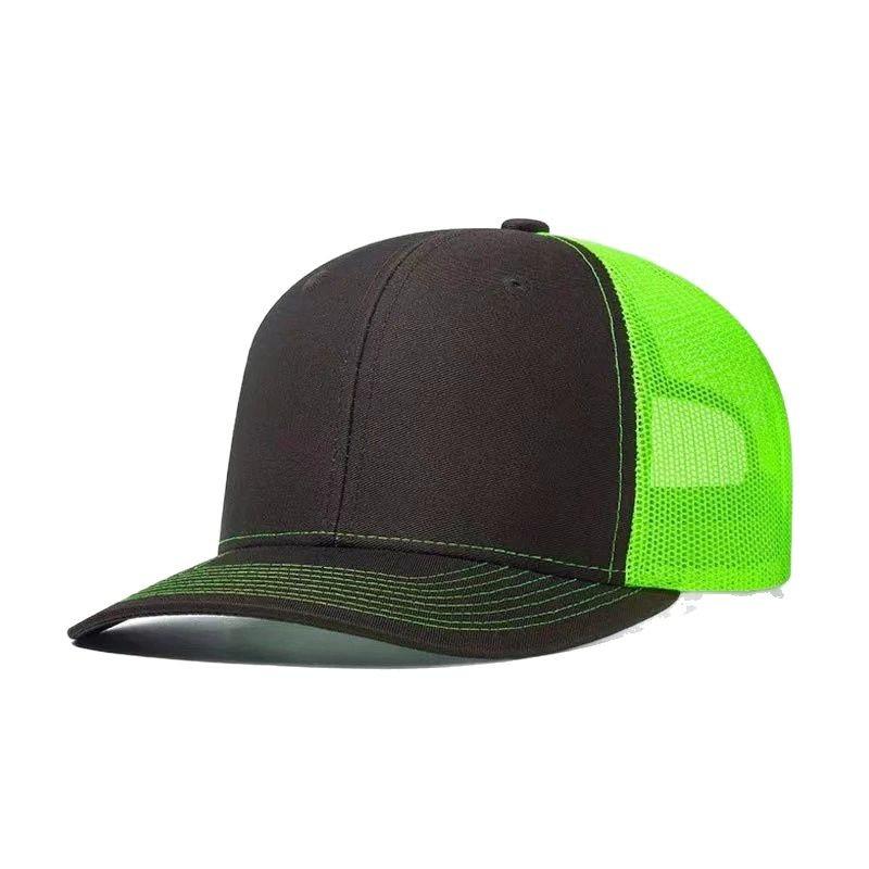New Hot Sale Unisex Cap Slight Curved Brim Style Trucker Hat Men & Women Casual Outdoor Breathable Summer Cap