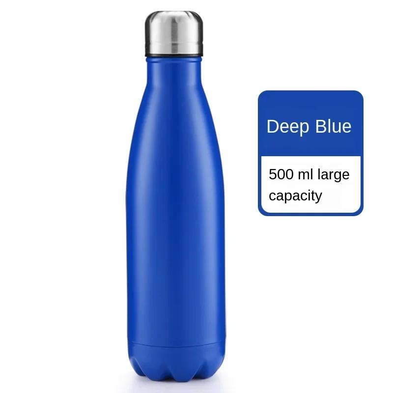 350/500/750/1000ml Double Wall Stainles Steel Sport Water Bottle Thermos Bottle Keep Hot and Cold Insulated Vacuum Flask