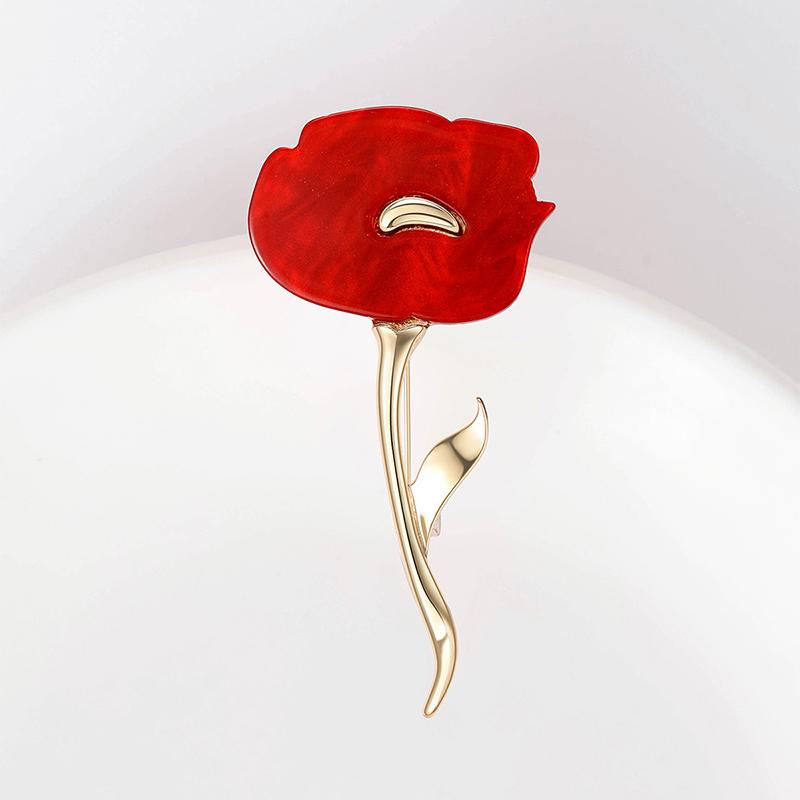 Fashion Classic Big Flower Brooch Pin Temperament Rose Brooch Corsage Fashion Design Gift For Men Women Clothing Accessories