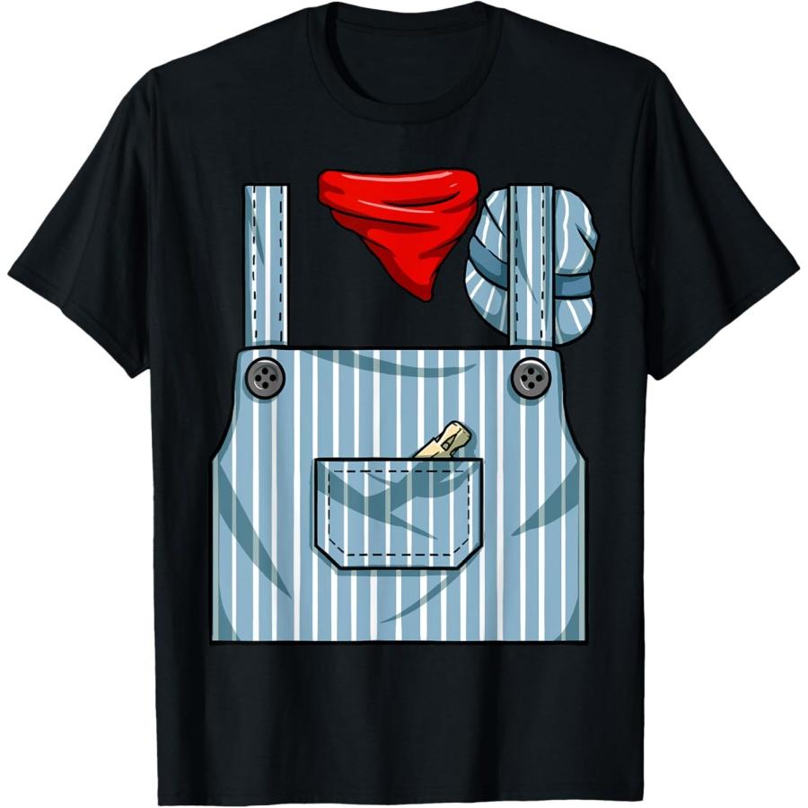 Костюм машиниста поезда Кондуктора Хэллоуин Футболка машиниста поезда S