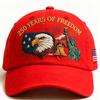 Us 250th Anniversary Cap Versatile Flag Embroidery Hat Statue Of Liberty Hat Retro Patriotic Baseball Cap For Casual Outings