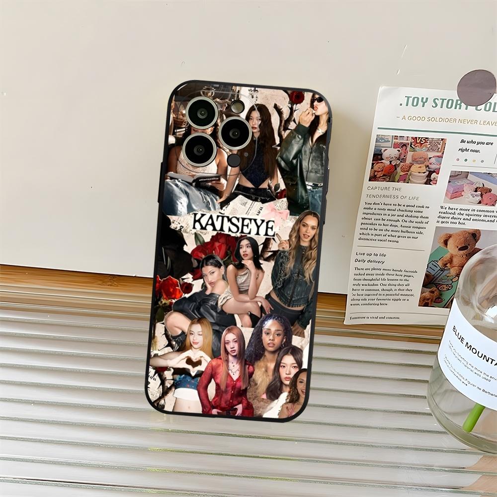 Band K-Katseye Poster Home Handyhülle Fundas Für Iphone 13 17 11 15ProMax 14 12 16 Pro Xs Max Mini Xr X Plus Coque