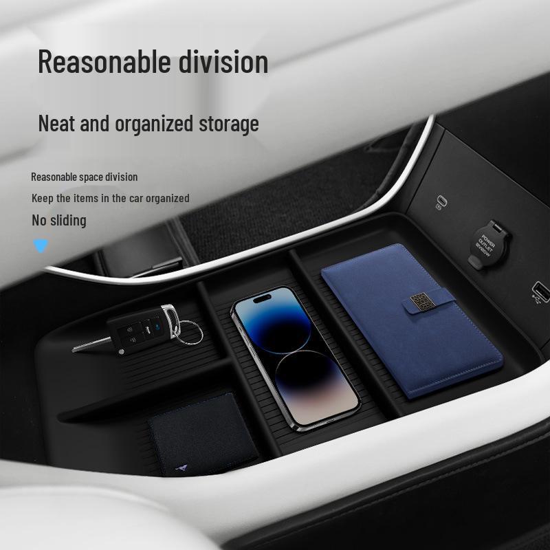 Equation Leopard Titanium 7 Center Console Armrest Storage Box for 2025 Model.